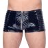 Black Level - heren short met rits - zwart