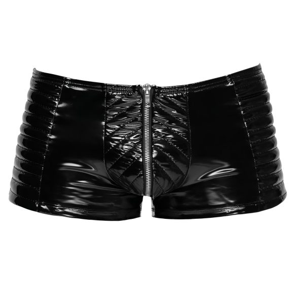 Black Level - heren short met rits - zwart