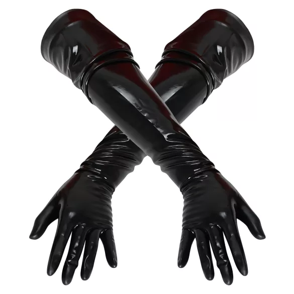 Late X lange unisex handschoen (zwart) - L