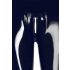 LATEX - ritsleggings (zwart) - S