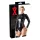 Late X damesbody met lange mouwen (zwart) - L
