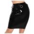 LATEX - latex midirok (zwart) - M