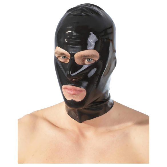 LATEX - zwarte zuigmasker