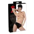Late X damesstring met interne dildo (zwart) - M