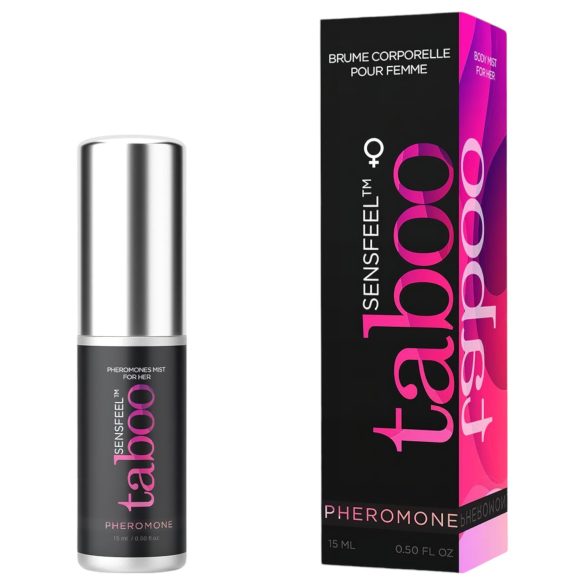 Taboo for Her - feromonen body spray voor vrouwen - natuurlijk (15ml)