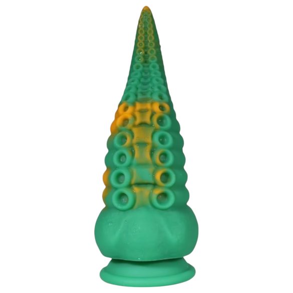 OgazR Octopuss - 21 cm tentakel dildo (groen-geel)
