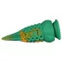 OgazR Octopuss - dildo met tentakels - 21 cm - groen-geel