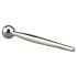 FukR - metalen dilator met ballen - 8 cm - zilver