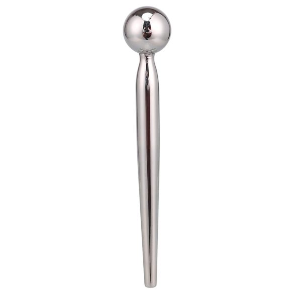 FukR - metalen dilator met ballen - 8 cm - zilver