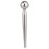 FukR - metalen dilator met ballen - 8 cm - zilver