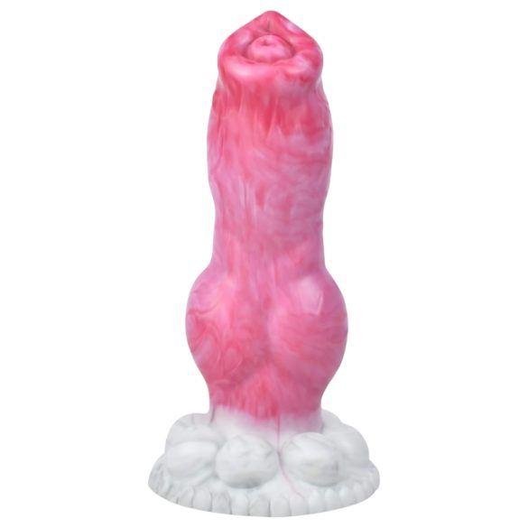 Animalorny Bulldog: Hondenpenis Dildo - 17cm (roze)