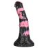 Bad Horse - siliconen paardendildo - 18cm (zwart-roze)