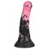 Bad Horse - siliconen paardendildo - 18cm (zwart-roze)