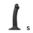 Strap-on-me Dual S - dubbele laag dildo (zwart)