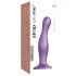 / Strap-on-me Curvy L - golvend, met zuignap dildo (paars)