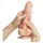 Strap-on-me M - dubbellaagse dildo met zuignap (huidskleur)