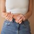 Strap-on-me M - Dubbele laag dildo met zuignap (natuurlijk)