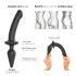 / Strap-on-me Switch Semi-Realistic S - 2-in-1 siliconen dildo (zwart)