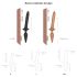 Strap-on-me Switch Realistisch S - 2-in-1 siliconen dildo (zwart)
