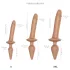 Strap-on-me Switch Realistic S - 2-in-1 siliconen dildo (natuurlijk)