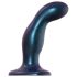 Strap-on-me Snaky M - gebogen anale dildo (blauw)