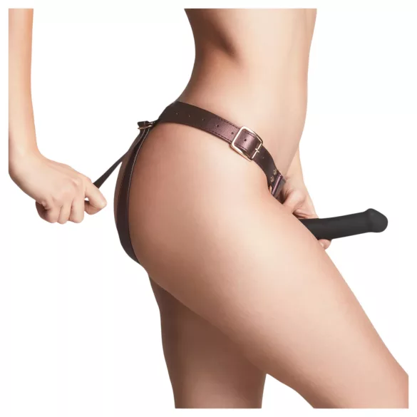 Strap-on-me - slip voor strap-on dildo - XS-XXL (bruin)