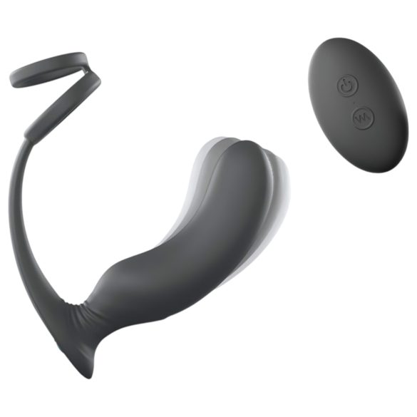 Love to Love - prostaat vibrator met ring (zwart)
