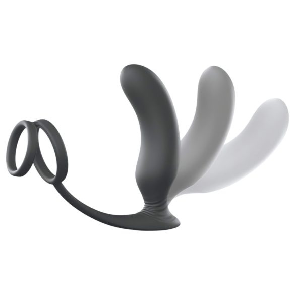 Love to Love - prostaat vibrator met ring (zwart)