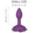 Love to Love Open Roses S - siliconen anale plug (paars)