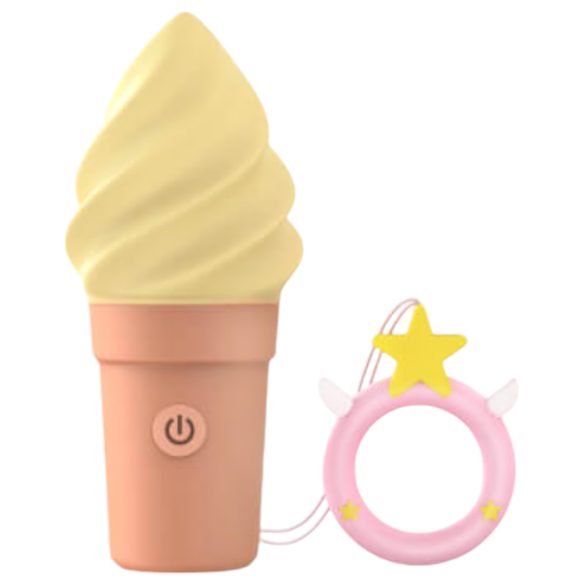 Love to Love Cand Ice - oplaadbare clitoris vibrator (vanille)