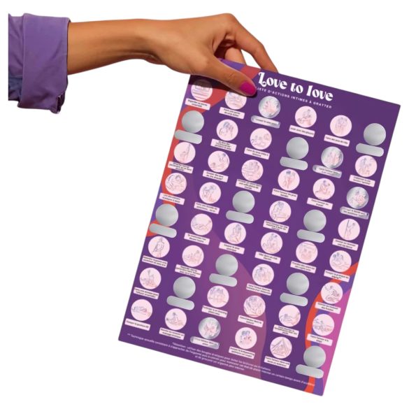 Love to Love - kraskaart seks spel (Engels)