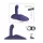 Love to Love GoFast - duw‑ en clitorisstimulerende vibrator met zuignap (blauw)
