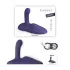 Love to Love GoFast - duw‑ en clitorisstimulerende vibrator met zuignap (blauw)