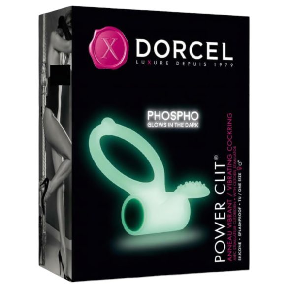 Dorcel - Glow-in-the-dark vibratiering (wit)