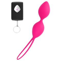 Dorcel Divine Balls - vibrerende kegels (roze)