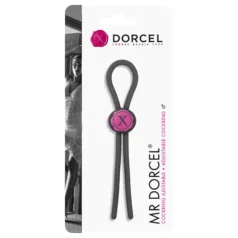 Dorcel - verstelbare penisring - siliconen - grijs