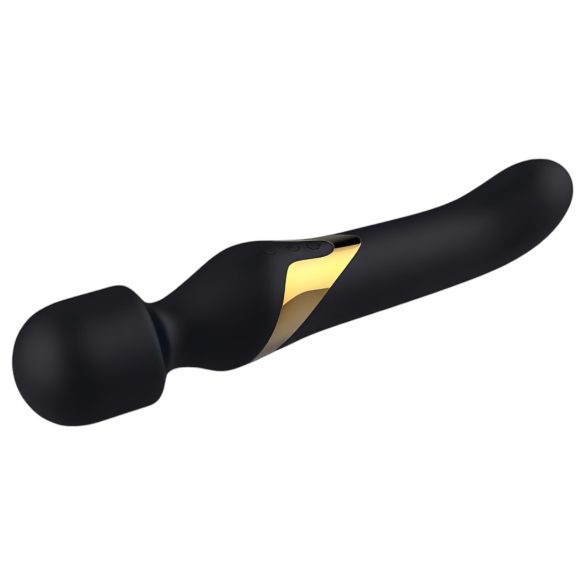 Dorcel - 2-in-1 vibrator en massager - dual stimulatie - zwart