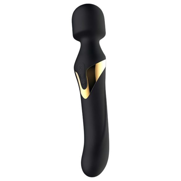 Dorcel - 2-in-1 vibrator en massager - dual stimulatie - zwart