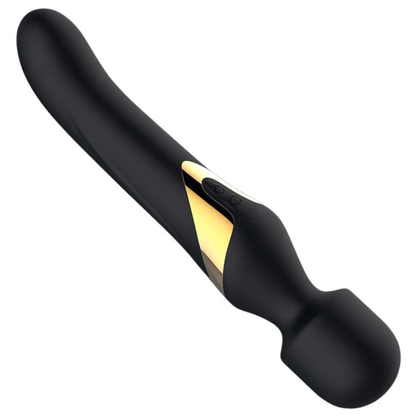 Dorcel - 2-in-1 vibrator en massager - dual stimulatie - zwart