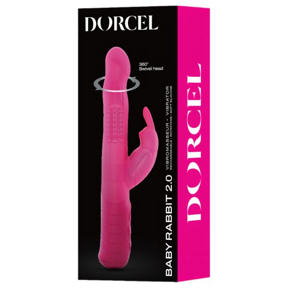 Dorcel Baby Rabbit 2.0 - oplaadbare clitoris vibrator (pink)