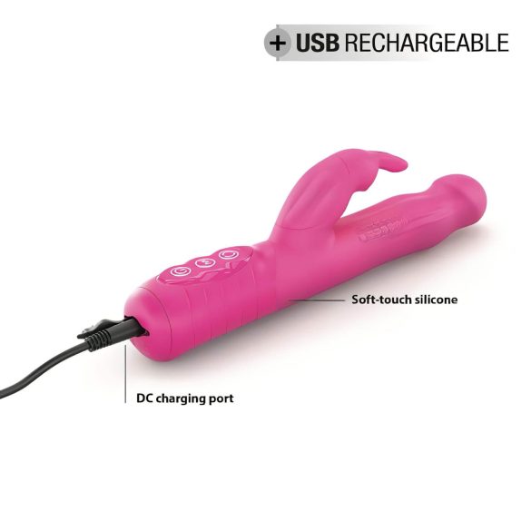Dorcel Baby Rabbit 2.0 - oplaadbare clitoris vibrator (pink)