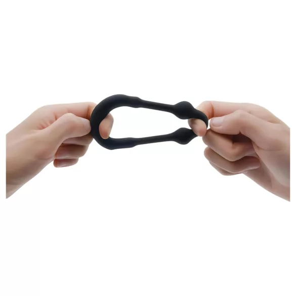 Dorcel - penisring met metalen inzet - zwart