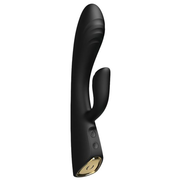 Dorcel Flexi Rabbit - verwarmende clitoris vibrator (zwart)