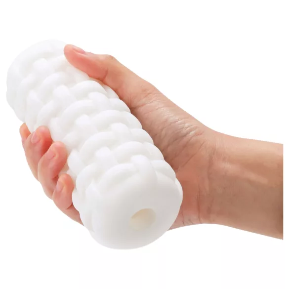 Dorcel Cup Tight - masturbator voor mannen met parelachtige structuur (wit)