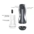 Dorcel Blowjoy Vibe - zuigende en vibrerende oplaadbare masturbator (grijs)