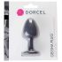 Dorcel Geisha Plug M - Zwarte Anale Kralen Plug