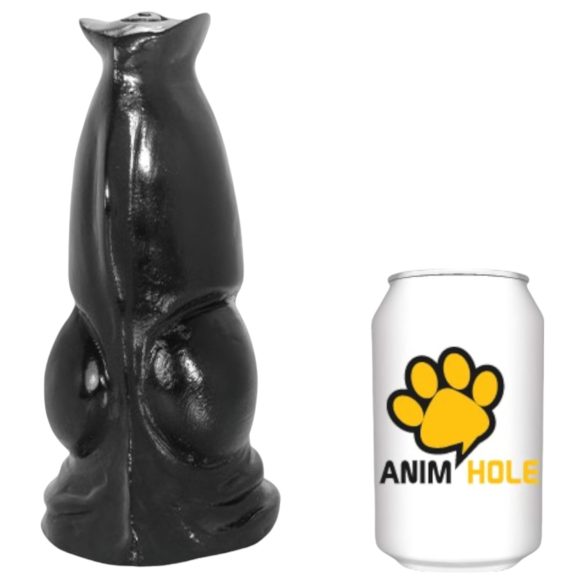 AnimHole Wolf - dildo met wolfpenis - 21 cm - zwart