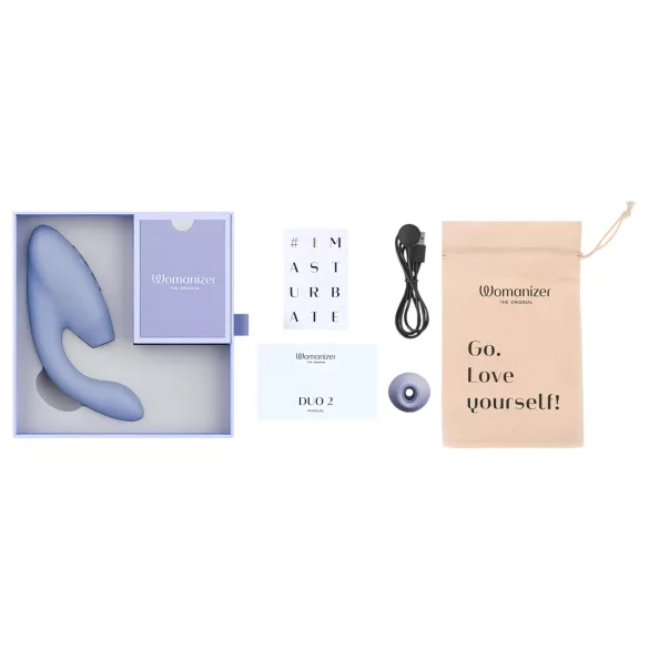 Womanizer Duo 2 - 2-in-1 G-spot vibrator - paars