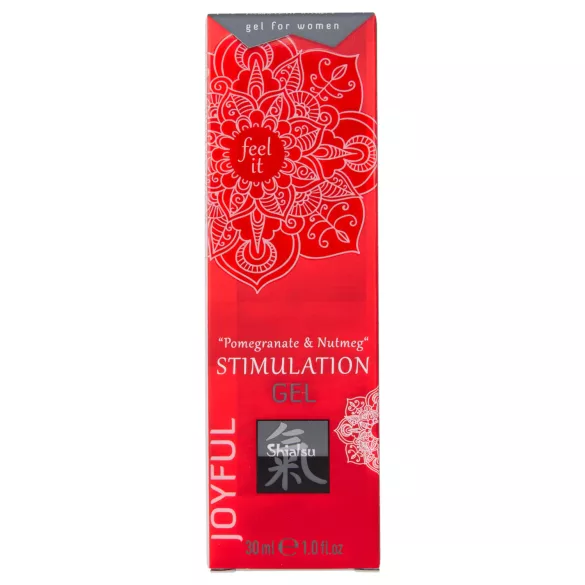 HOT Shiatsu - stimulerende crème voor vrouwen - granaatappel (30 ml)