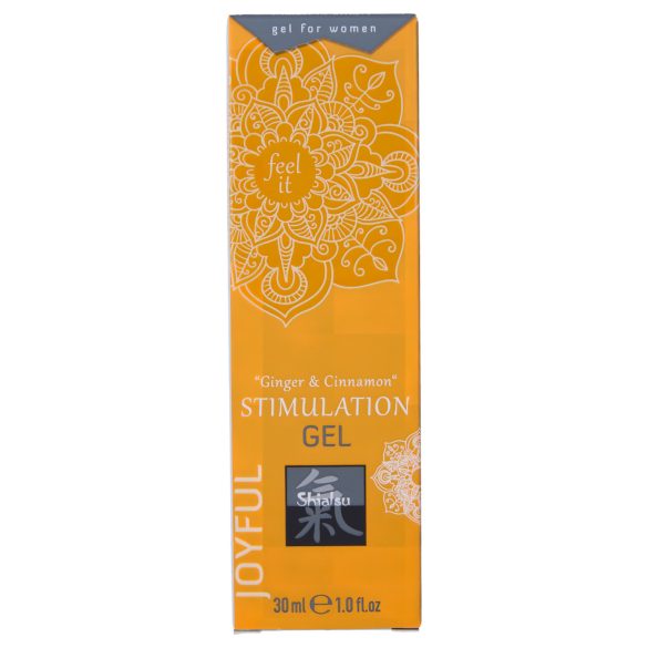 HOT Shiatsu - stimulerende crème voor vrouwen - gember en kaneel - 30ml